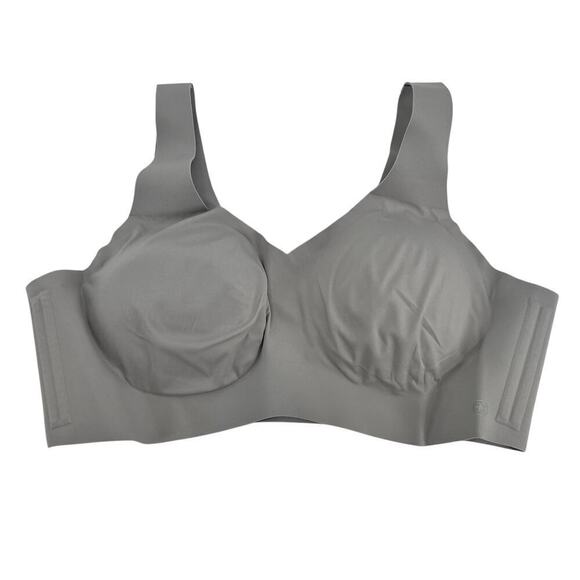 Honeylove SoftForm Bra back smoothing invisible seams moon dust / gray size 2X - Picture 2 of 8